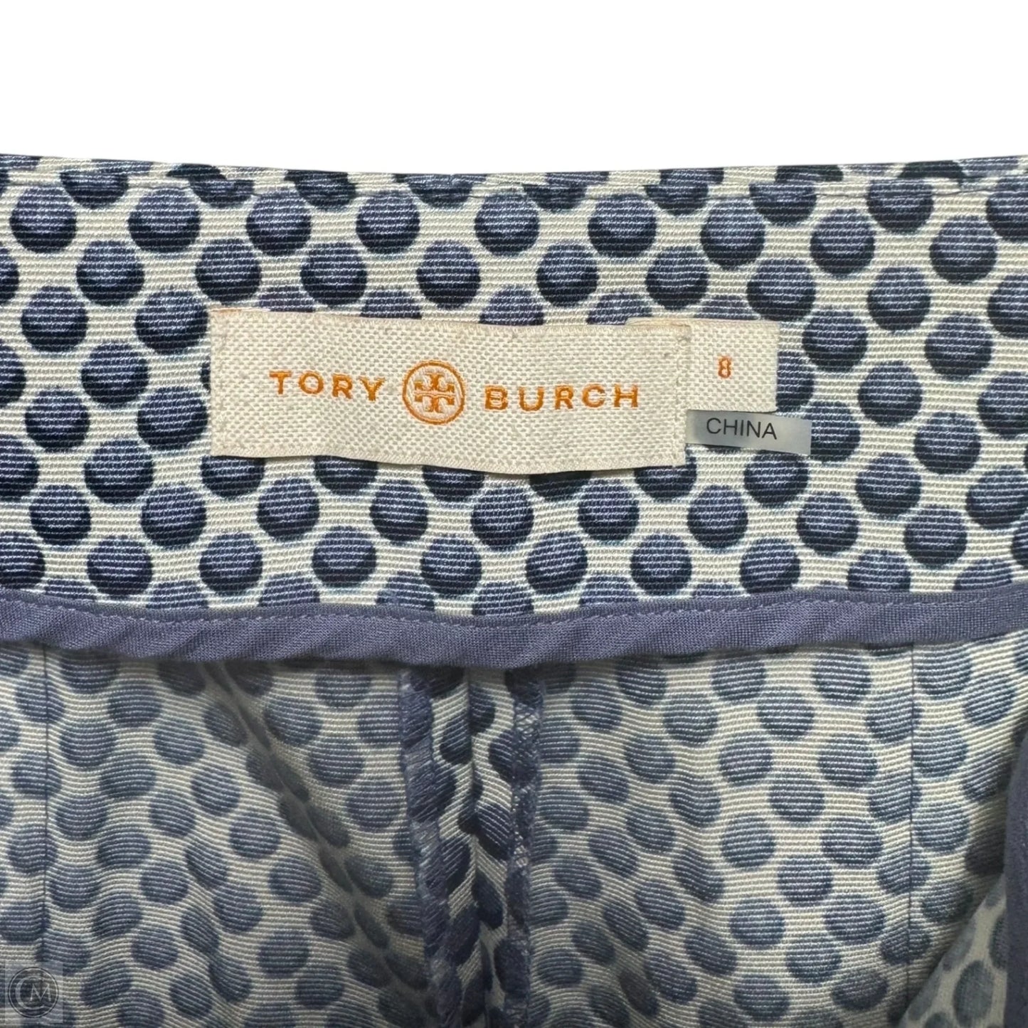 Pants Designer By Tory Burch In Polkadot Pattern, Size: 8