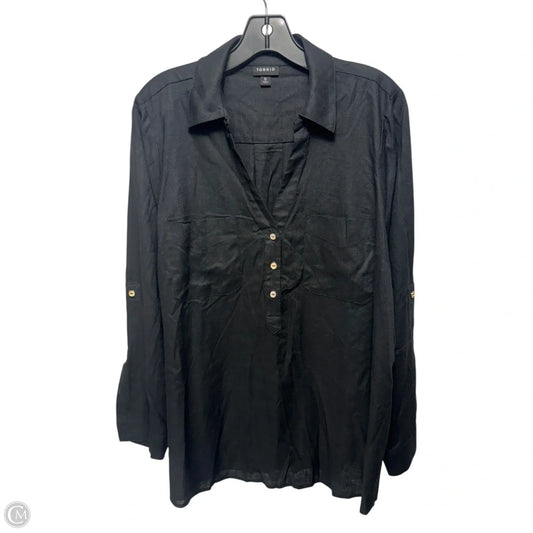 Top Long Sleeve By Torrid In Black, Size: L