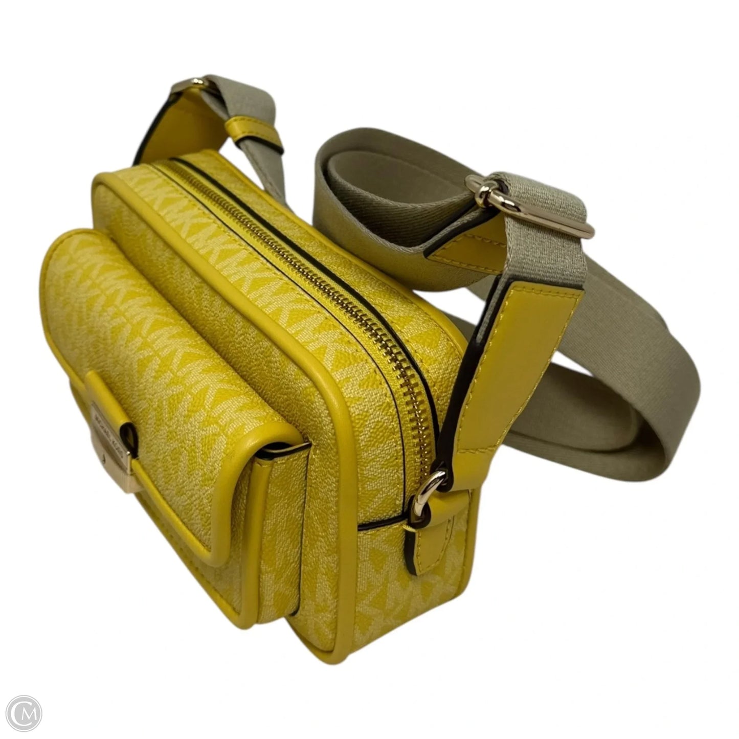 Bradshaw Camera Crossbody Handbag Designer By Michael Kors, Size: Small