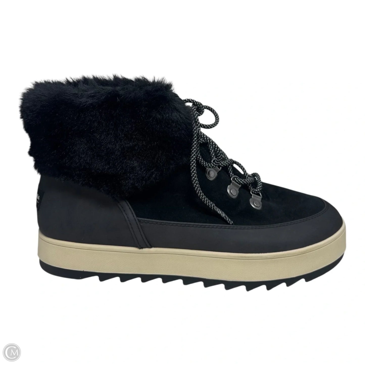 Tynlee Boots Ankle Flats By Koolaburra By Ugg In Black, Size: 12