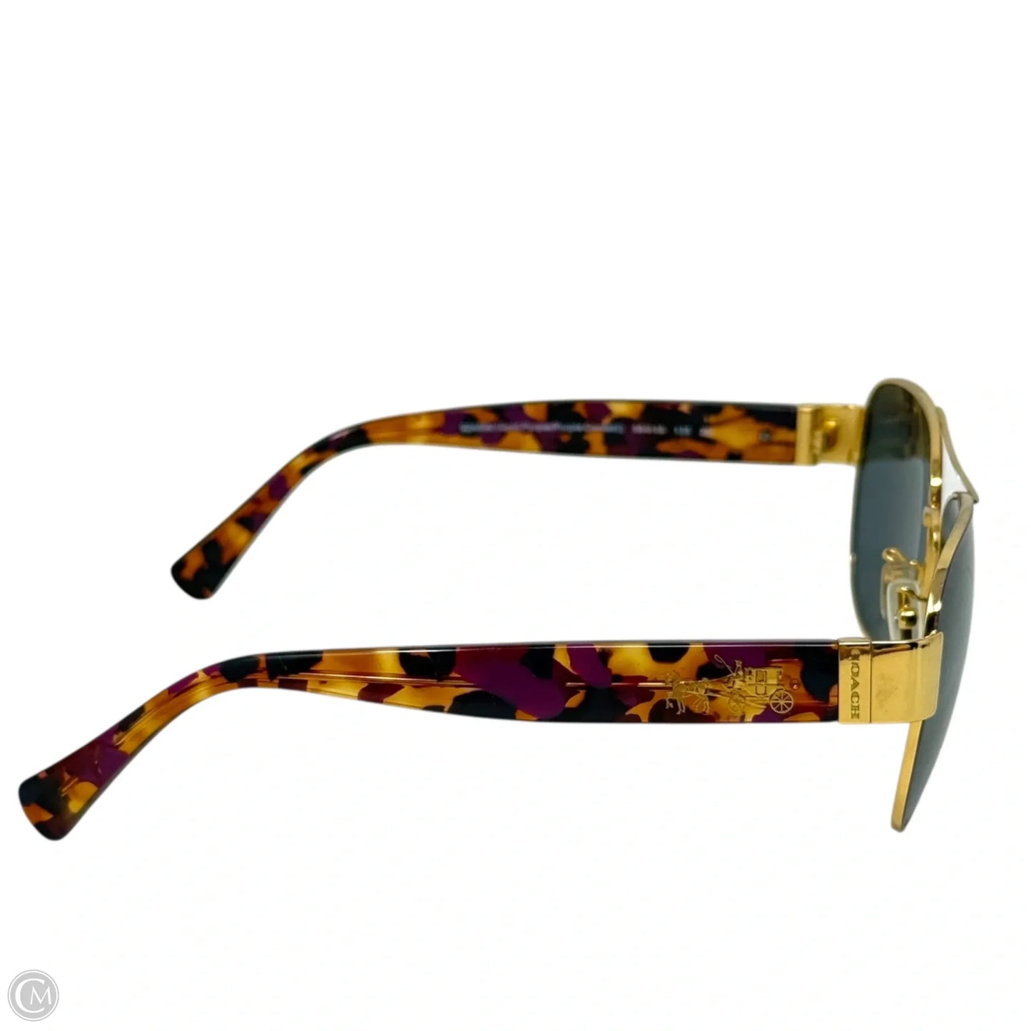 HC7059 L138 Pilot Sunglasses Designer By Coach, Size: Small