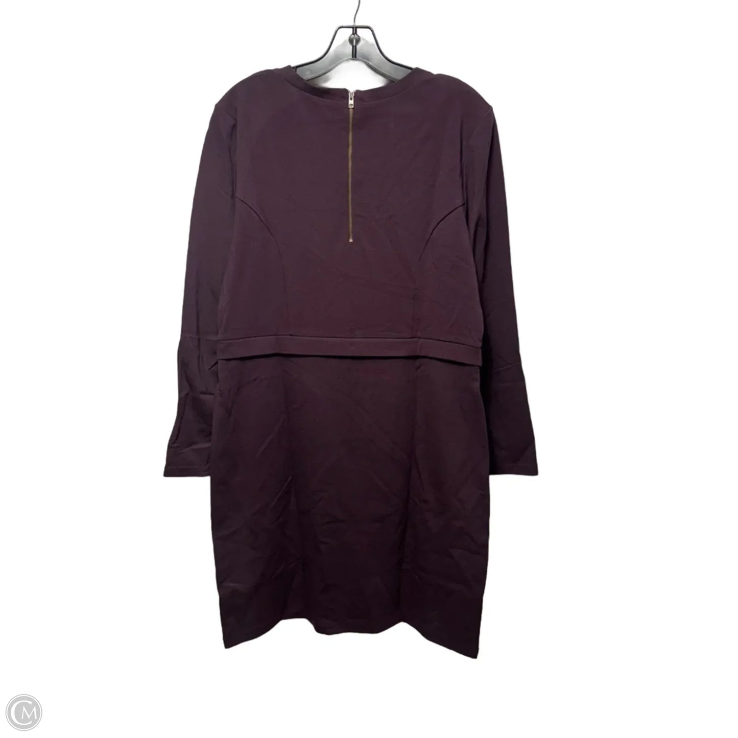 Dress Casual Midi By Athleta In Purple, Size: L