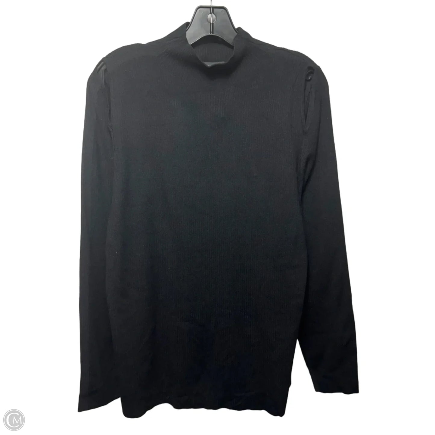 Top Long Sleeve By Lane Bryant In Black, Size: 18
