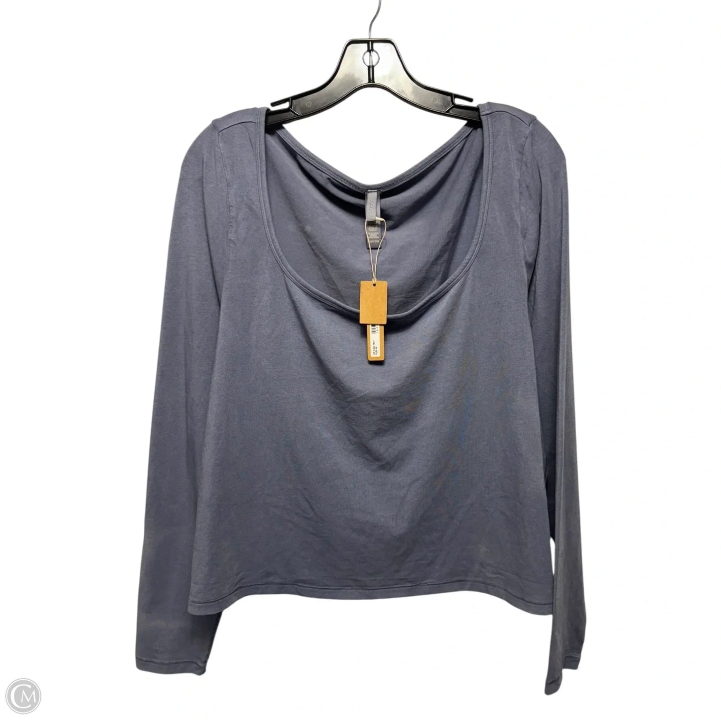 Top Long Sleeve By Skims In Blue, Size: 4x