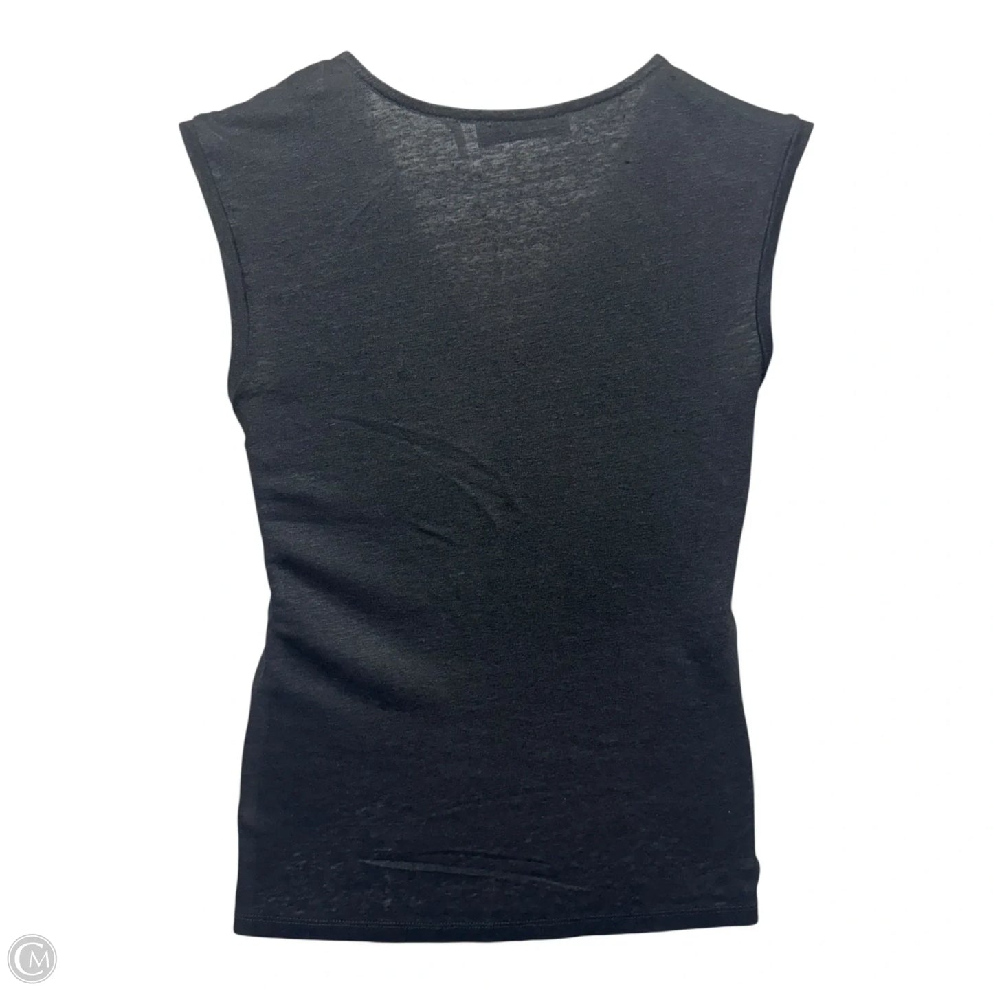 Silk & Linen Sleeveless Blouse Designer By Sandro, Size: Medium