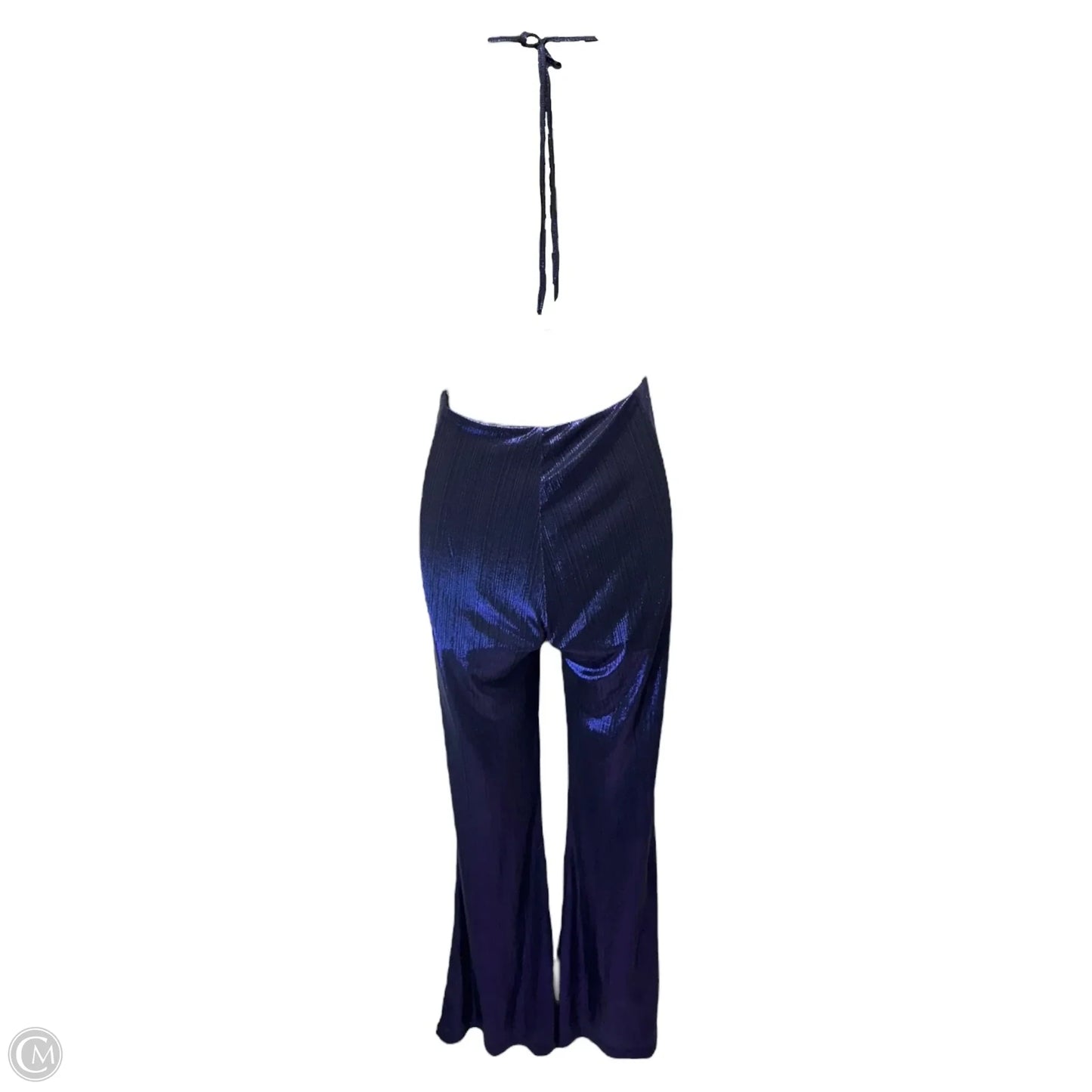 Bianca Deep V Jumpsuit By Superdown In Purple, Size: S