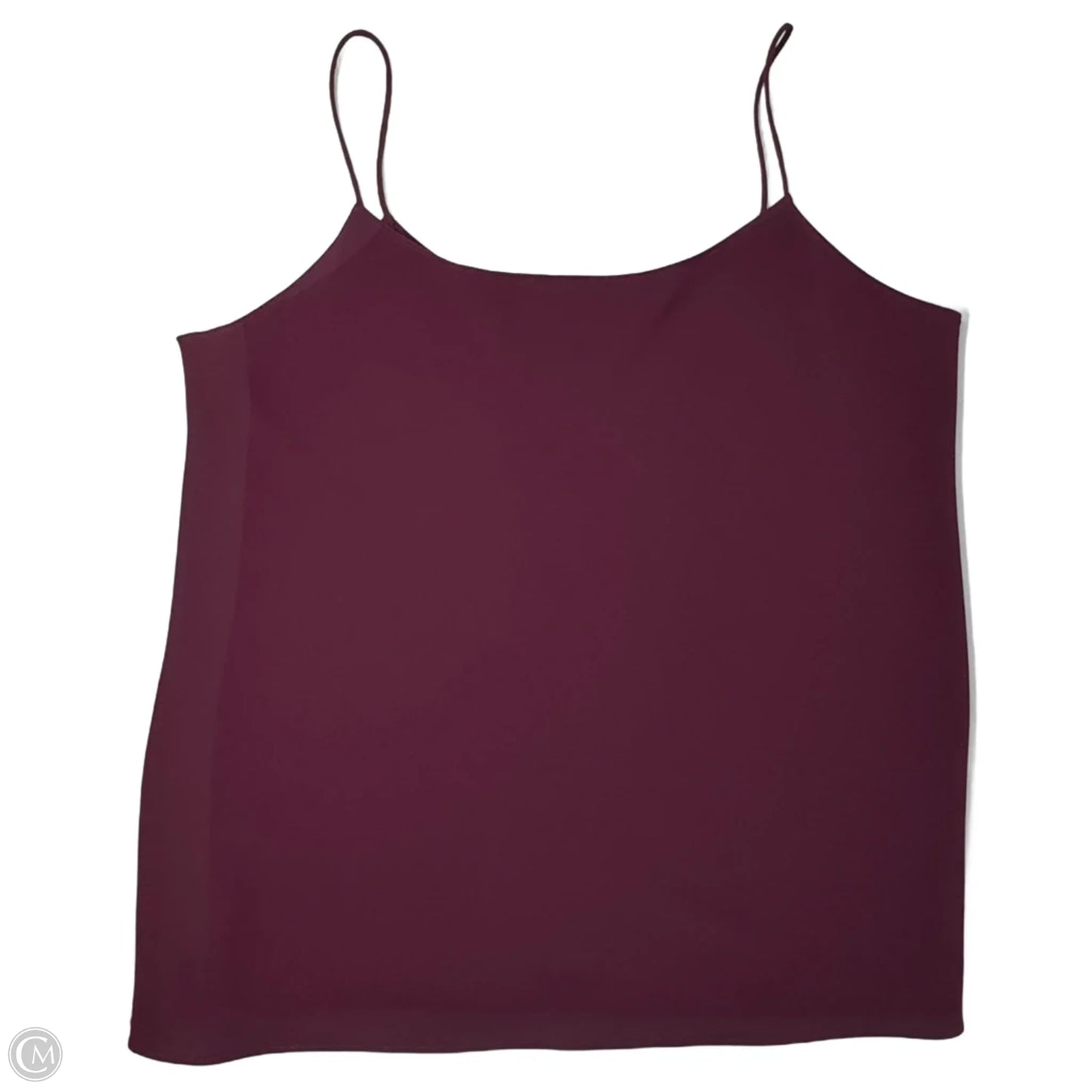 Top Cami By Theory In Maroon, Size: L