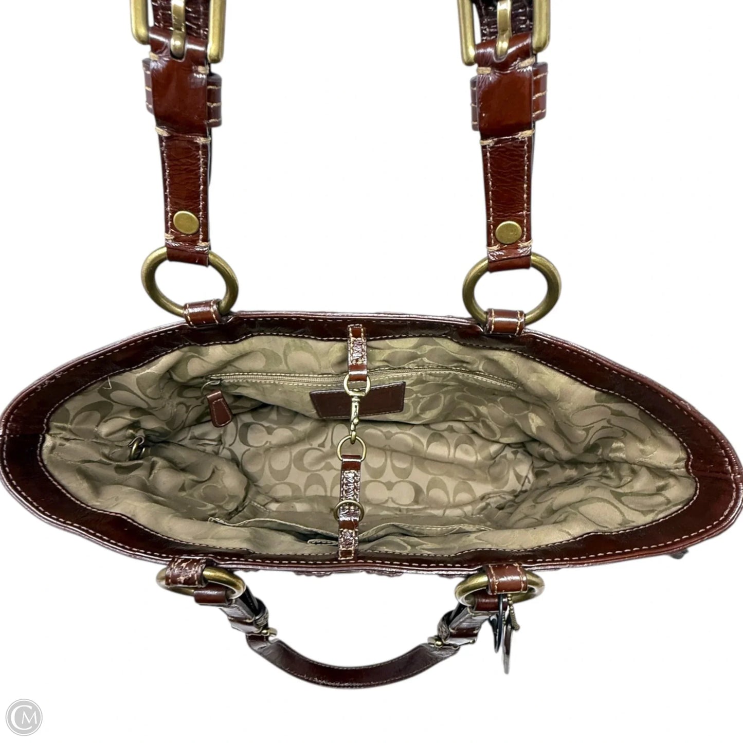 Elephant Leather Hobo Bag By David & Scotti C Anthropologie, Size: Medium