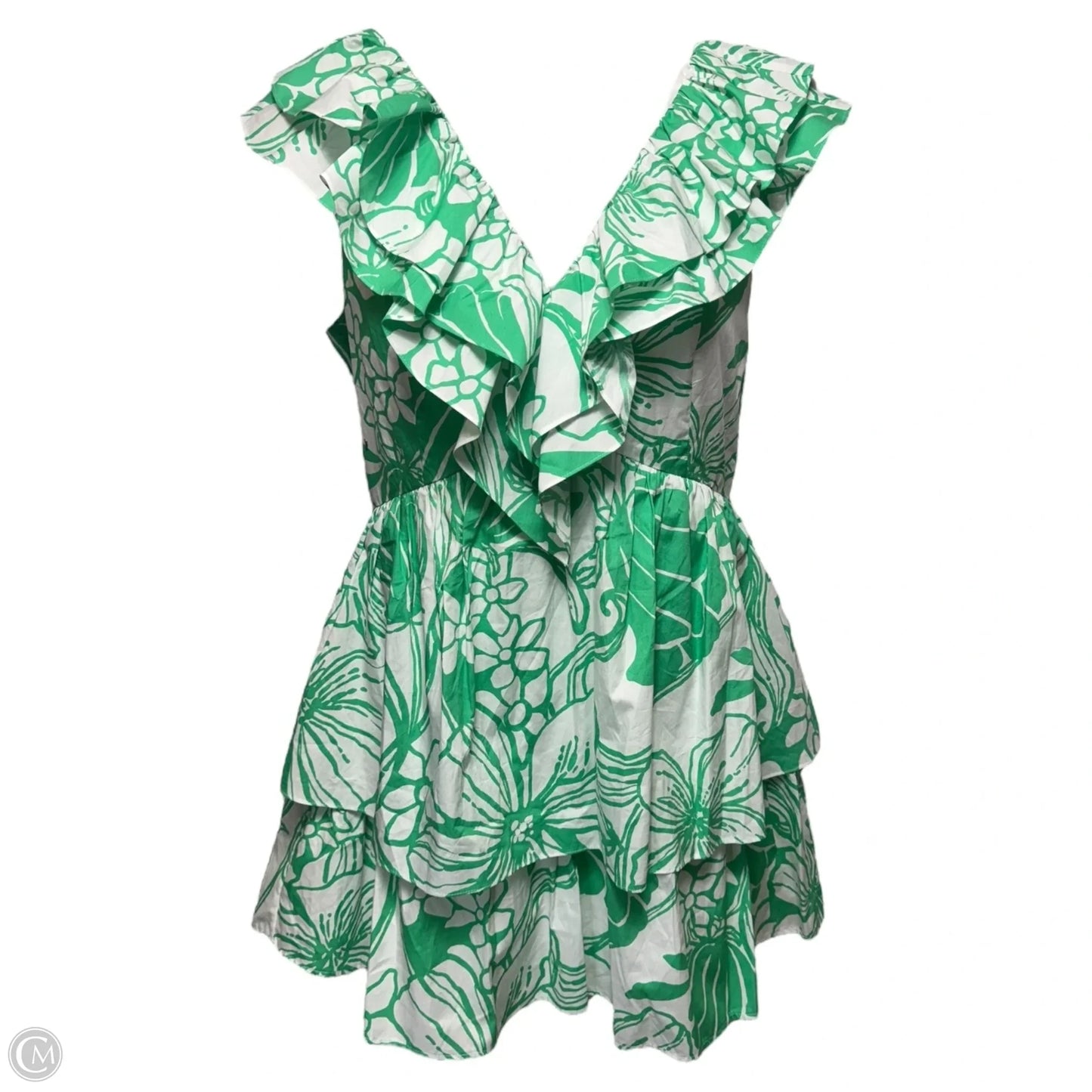 Dress Designer By Lilly Pulitzer In Floral Print, Size: 12