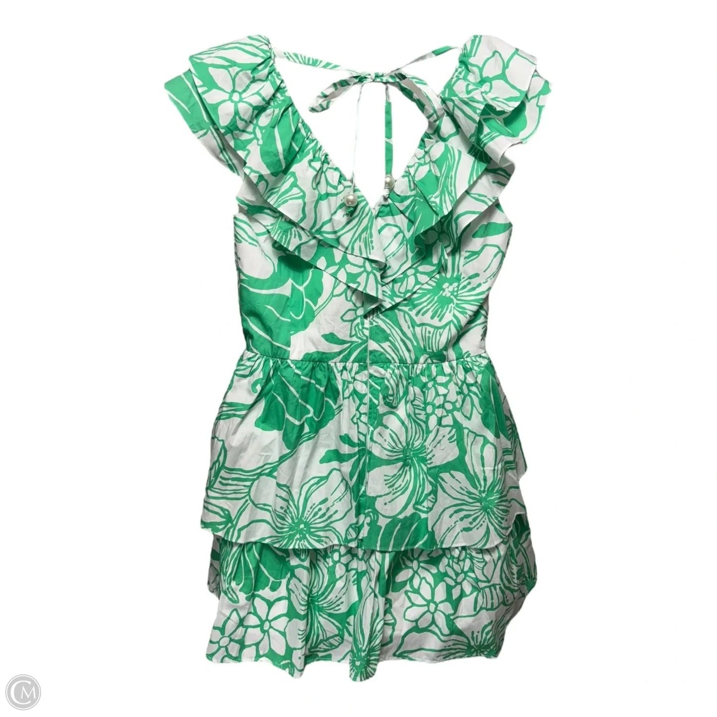 Dress Designer By Lilly Pulitzer In Floral Print, Size: 12