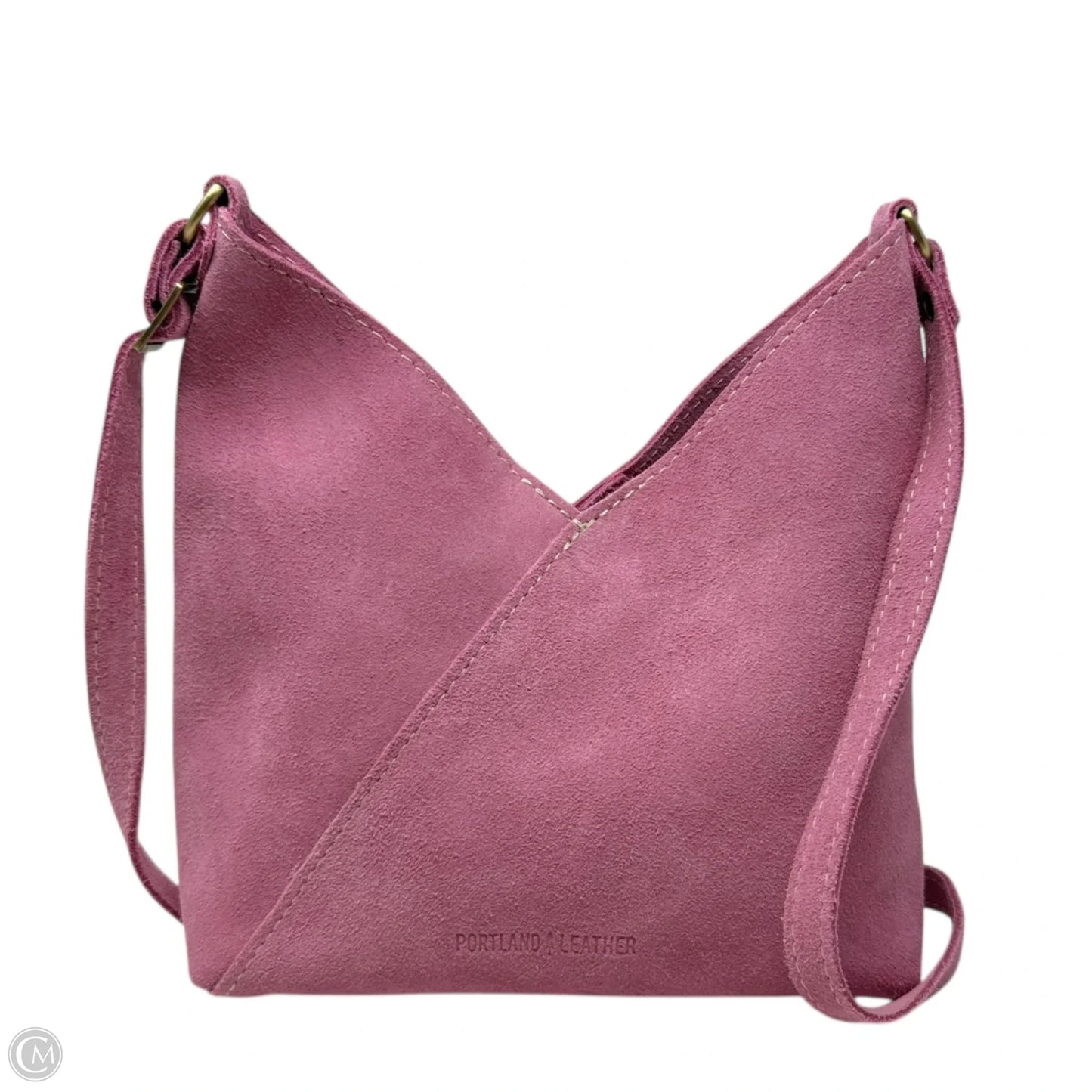 Naomi Leather Shoulder Bag By Portland Leather, Size: Medium