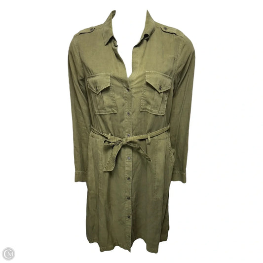 Erin Utility Shirt Dress By Cloth & Stone X Anthropologie In Green, Size: XL