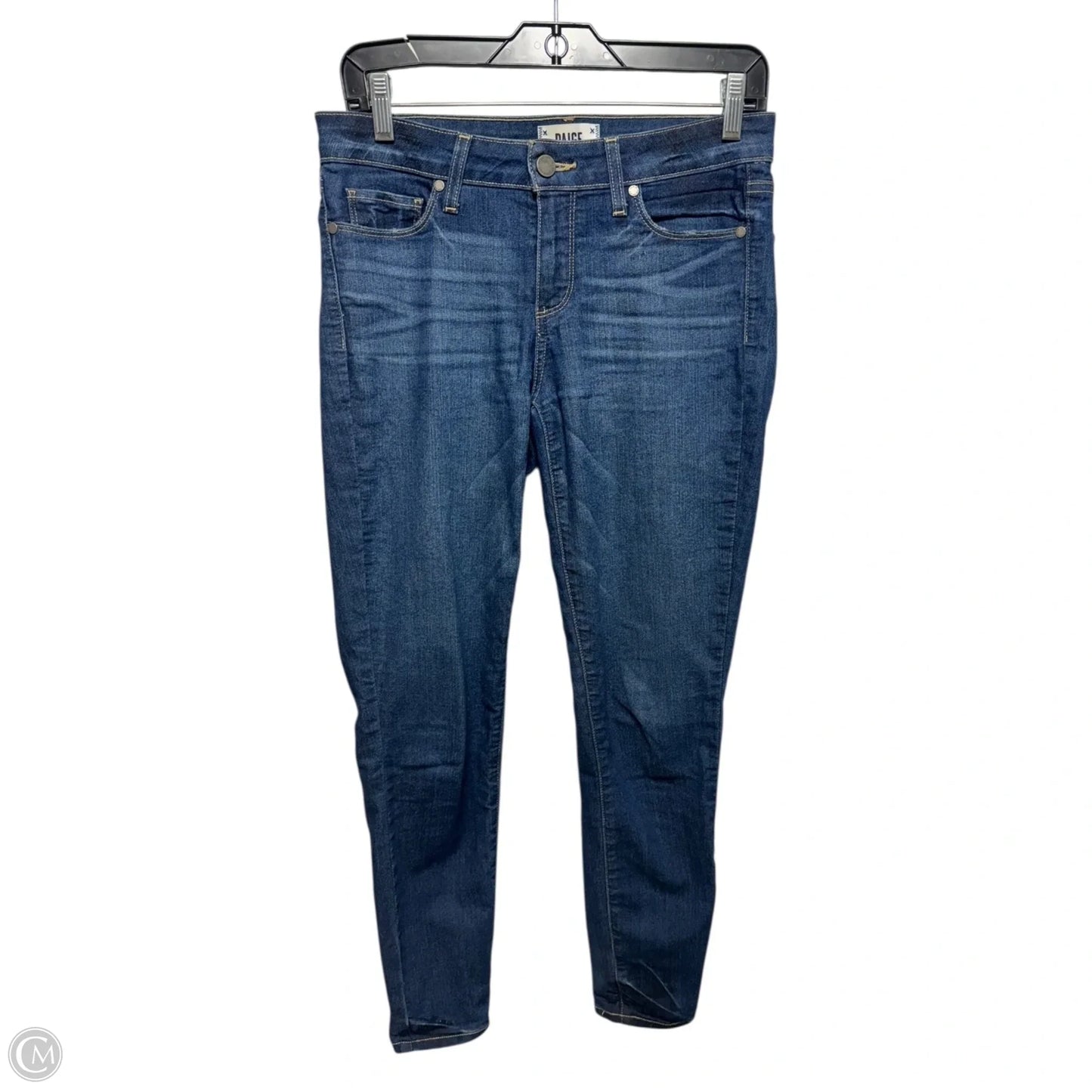 Jeans Skinny By Paige In Blue Denim, Size: 6