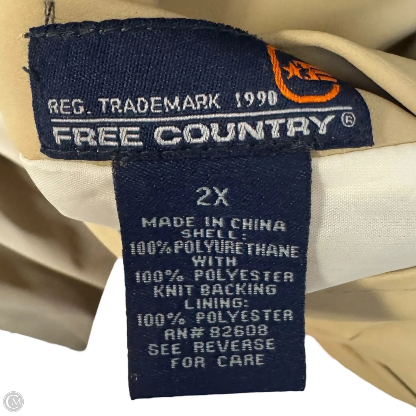 Jacket Other By Free Country In Tan, Size: 2x