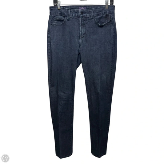 Jeans Straight By Not Your Daughters Jeans In Blue Denim, Size: 8