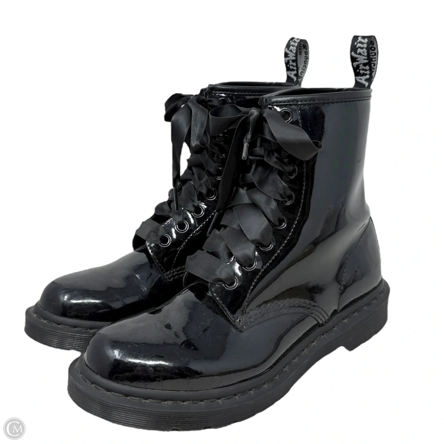 Molly Platform Boots By Dr Martens In Black, Size: 9