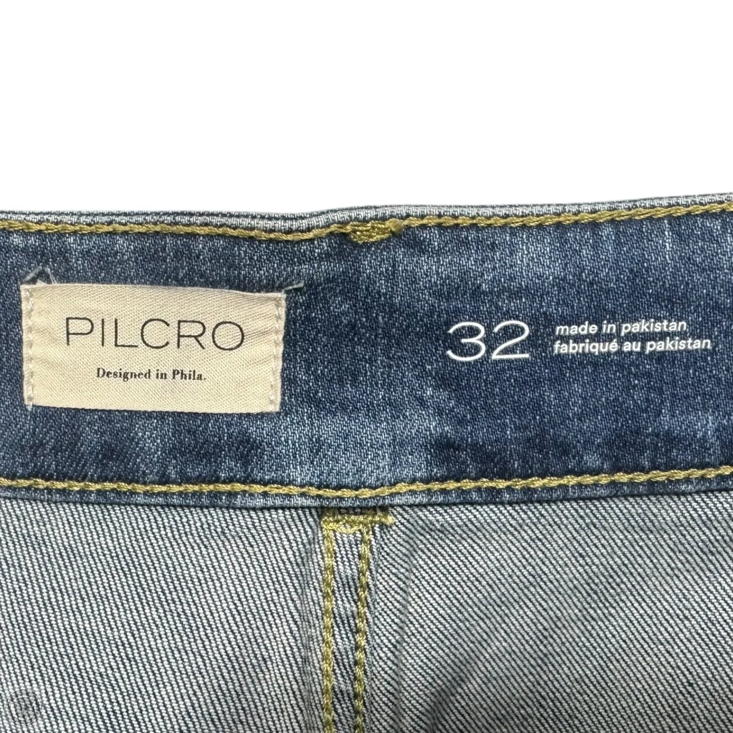 Jeans Boyfriend By Pilcro In Blue Denim, Size: 14/32