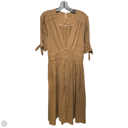 Love Of My Life Midi Dress By Free People In Brown, Size: S