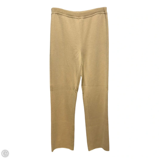 Knit Pants Designer By Escada In Tan, Size: M (38 EU)