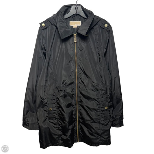 Jacket Windbreaker By Michael By Michael Kors In Black, Size: Xl