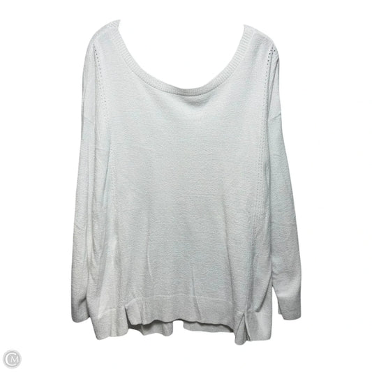 Top Long Sleeve By Cma In White, Size: 2x