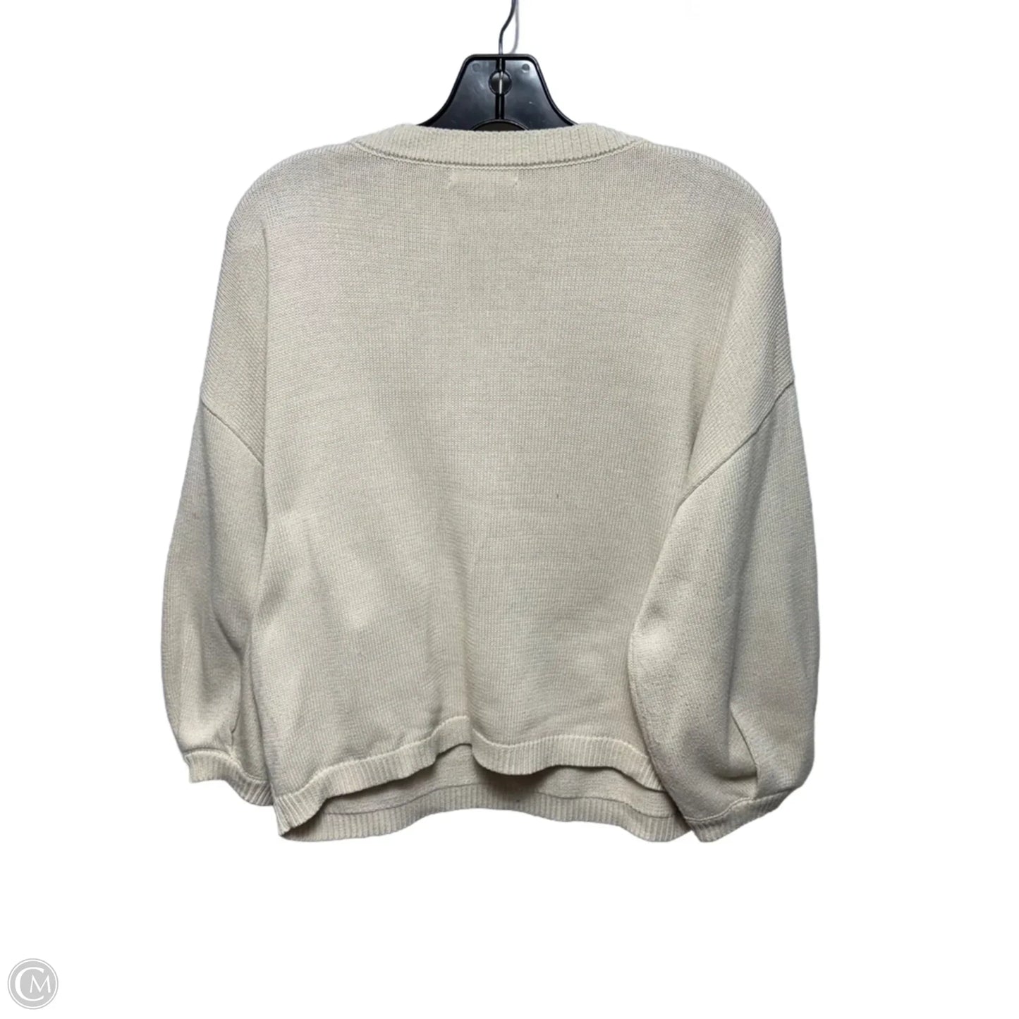 Sweater By All : Row In Cream, Size: S