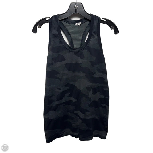 Athletic Tank Top By Athleta In Camouflage Print, Size: S