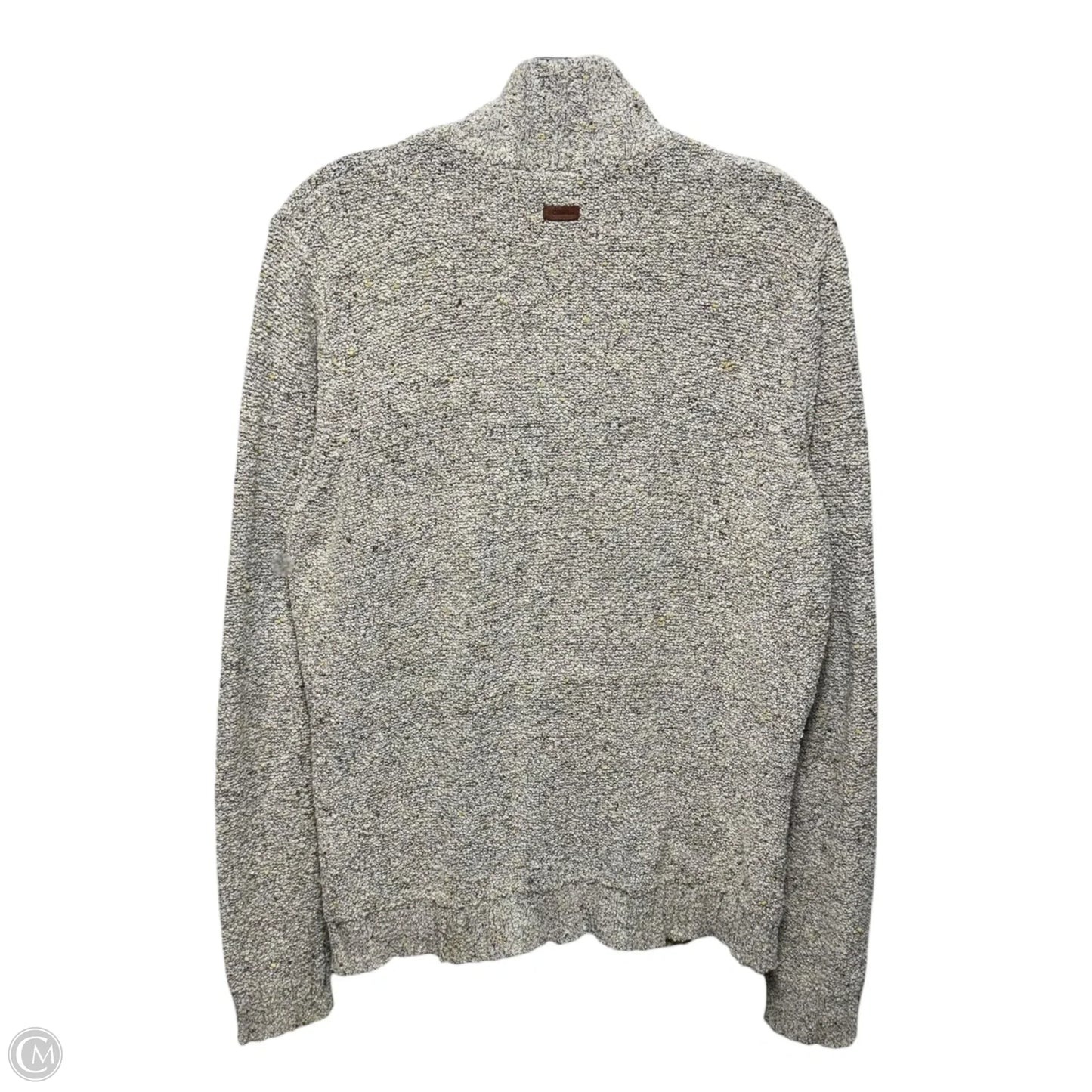 Athletic Jacket By Columbia In Cream & Grey, Size: Xl