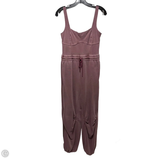 Lounge Jumpsuit By Free People In Maroon, Size: M