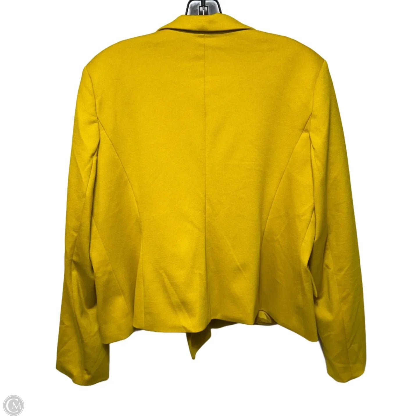 Double Breasted Blazer By Jules & Leopold In Yellow, Size: XL