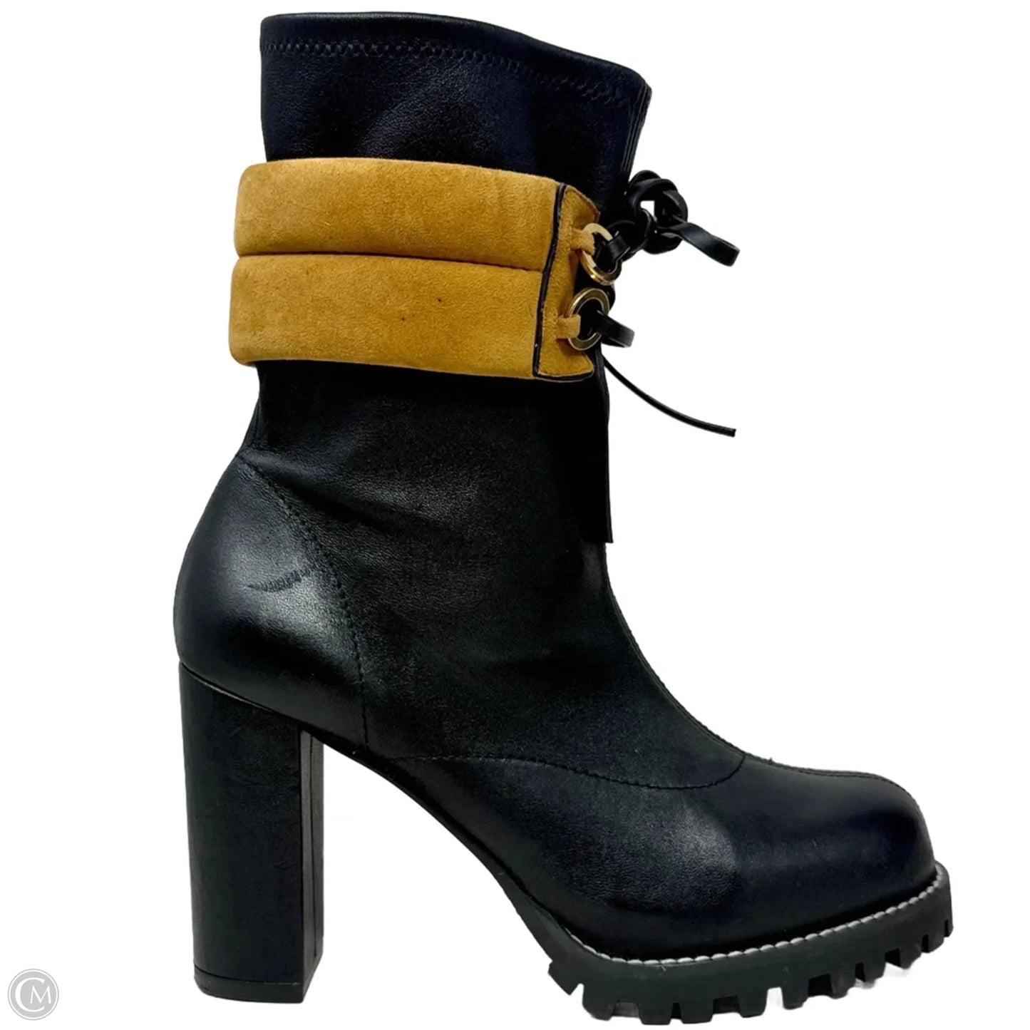 Bronwyn Ankle Boots Designer By Stuart Weitzman In Black, Size: 7