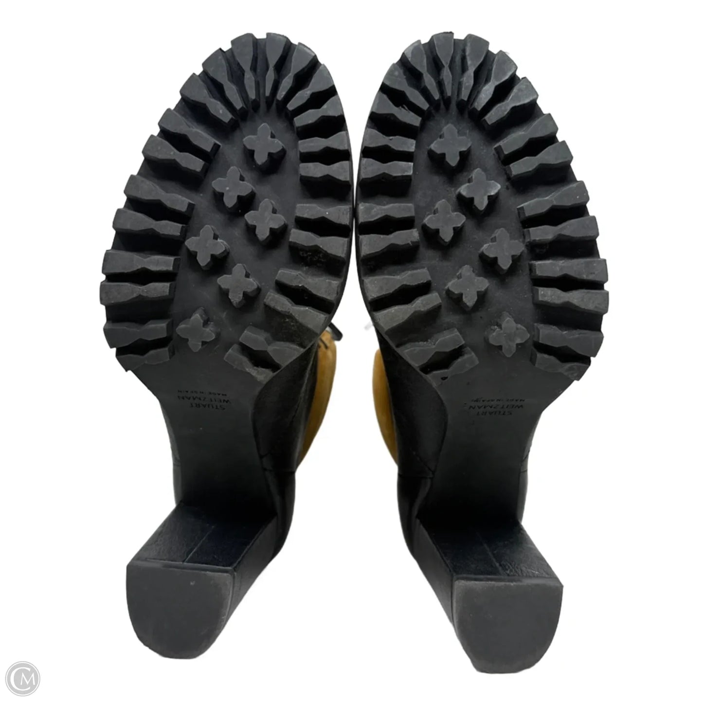 Bronwyn Ankle Boots Designer By Stuart Weitzman In Black, Size: 7