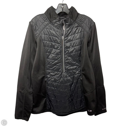 Athletic Jacket By Champion In Black, Size: Xxl