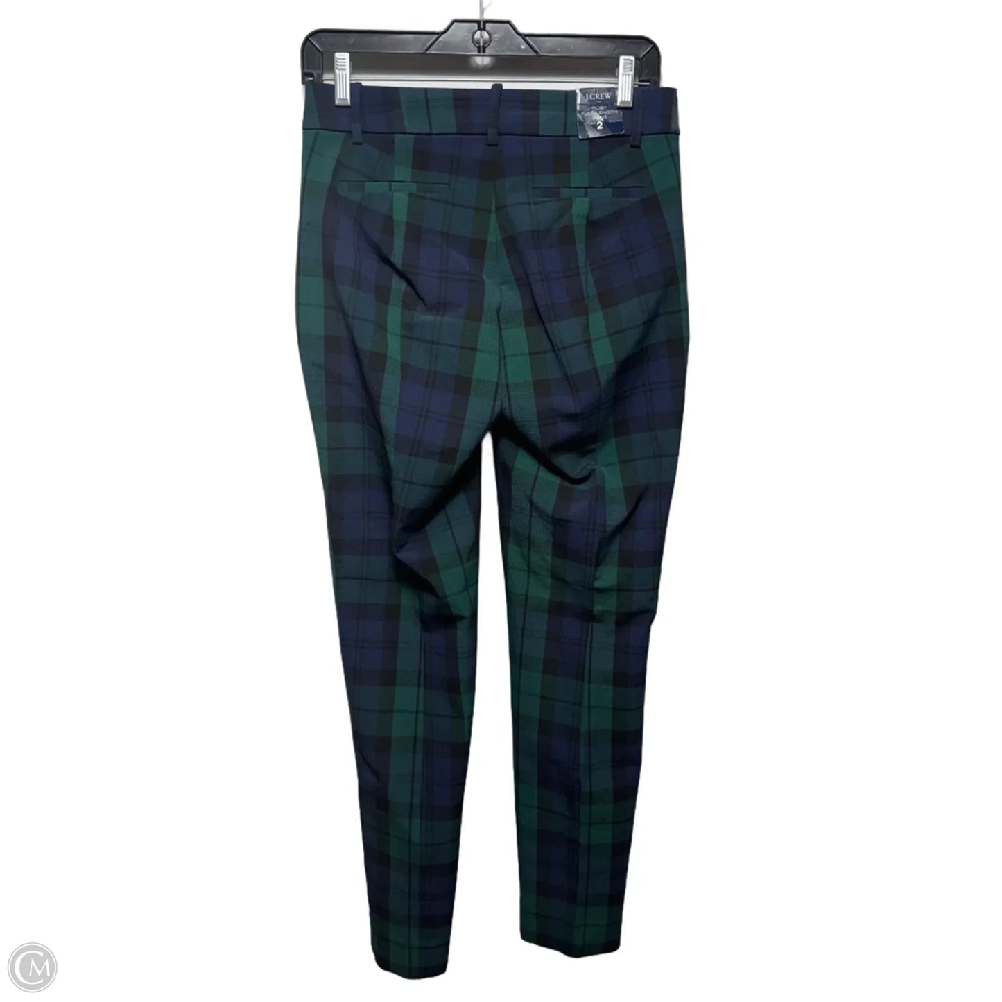 Ruby Full Length Pant By J. Crew In Plaid Pattern, Size: 2