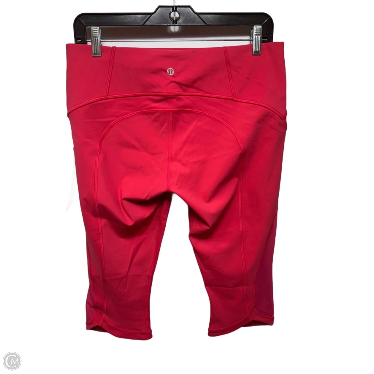 Sun Runner Athletic Capris By Lululemon In Pink, Size: 10