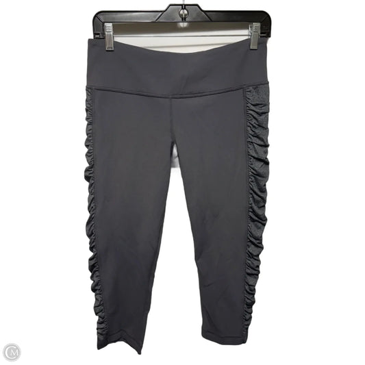 Athletic Capris By Lululemon In Grey, Size: 10