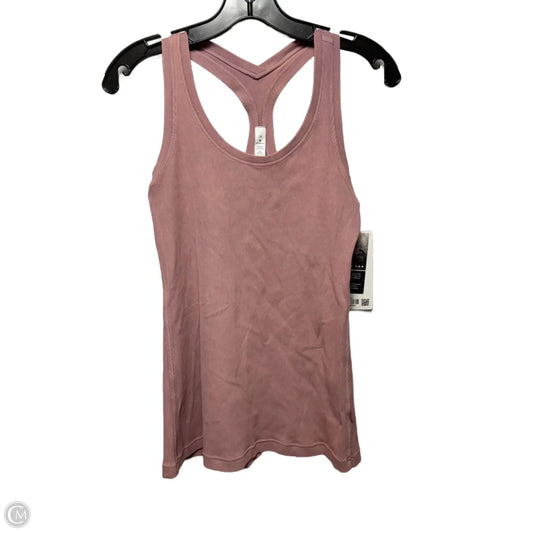 Cool Racerback Athletic Tank Top By Lululemon In Pink, Size: 10