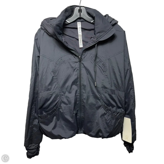 Community Jacket Windbreaker By Lululemon In Grey, Size: 10