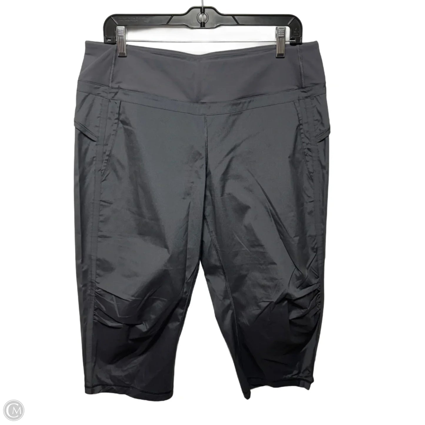 Athletic Capris By Lululemon In Grey, Size: 10