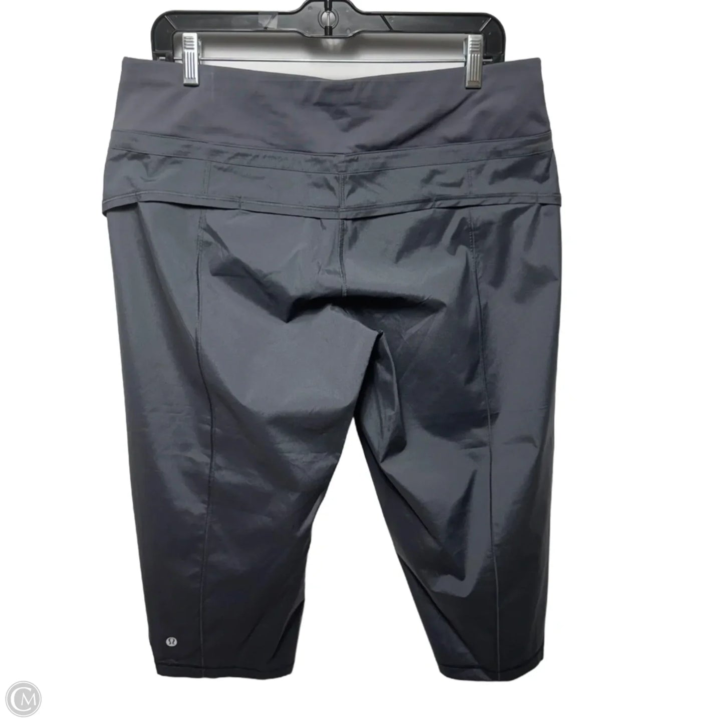Athletic Capris By Lululemon In Grey, Size: 10