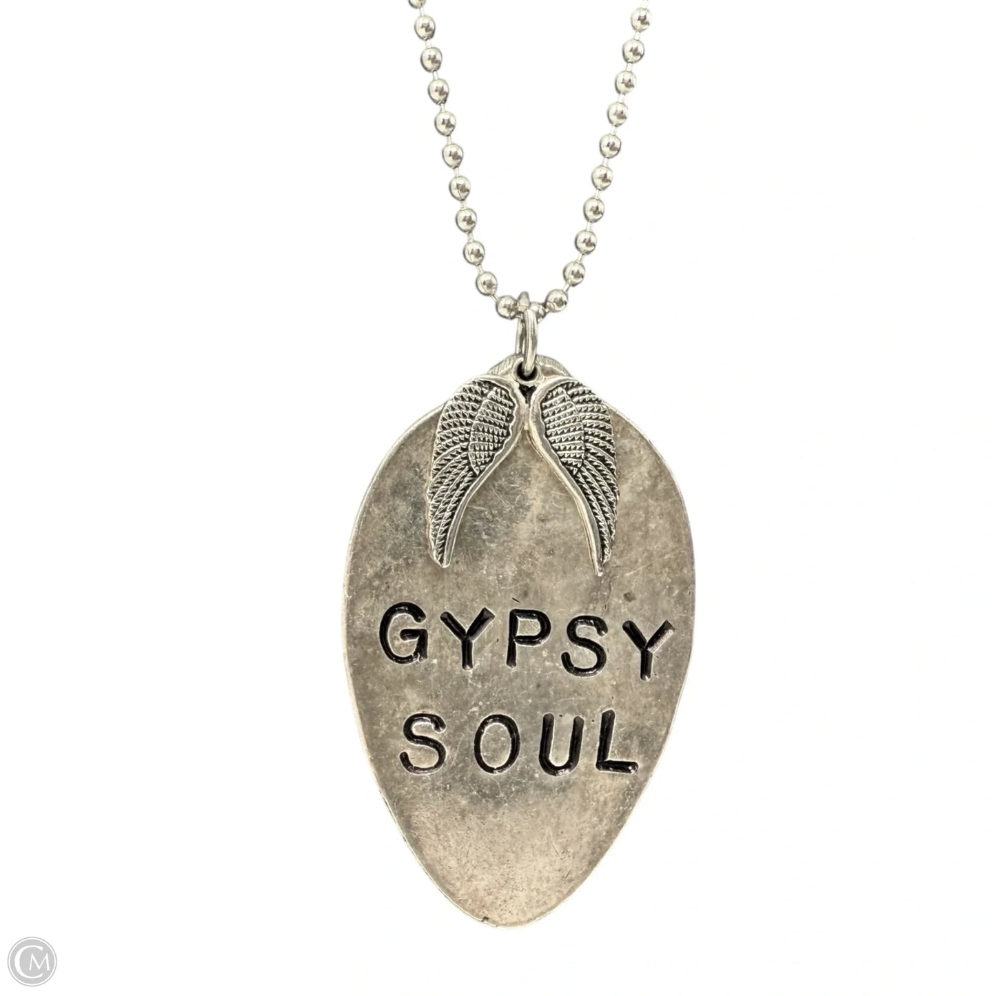 Winged Gypsy Soul Spoon Necklace