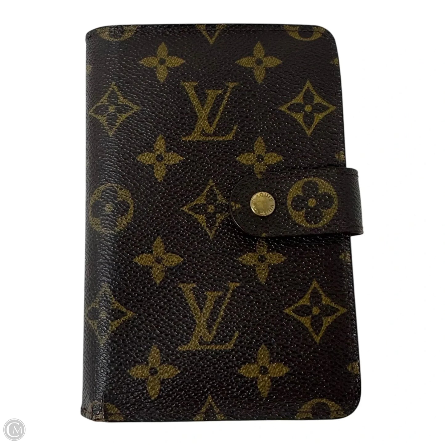 Porte Papier Bifold Wallet Luxury Designer By Louis Vuitton, Size: Medium