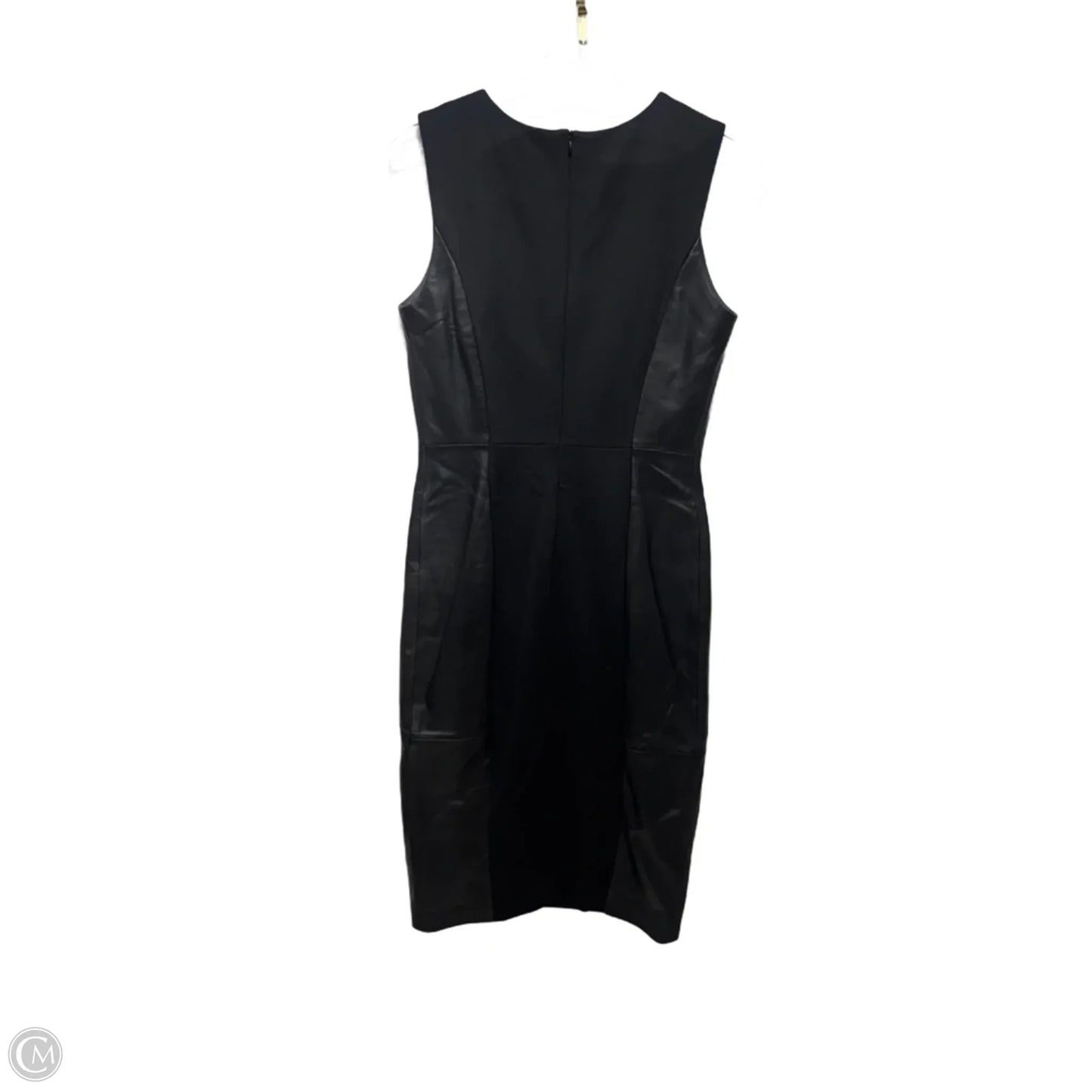 Luxury Collection Leather Sheath Dress By Antonio Melani In Black, Size: 4