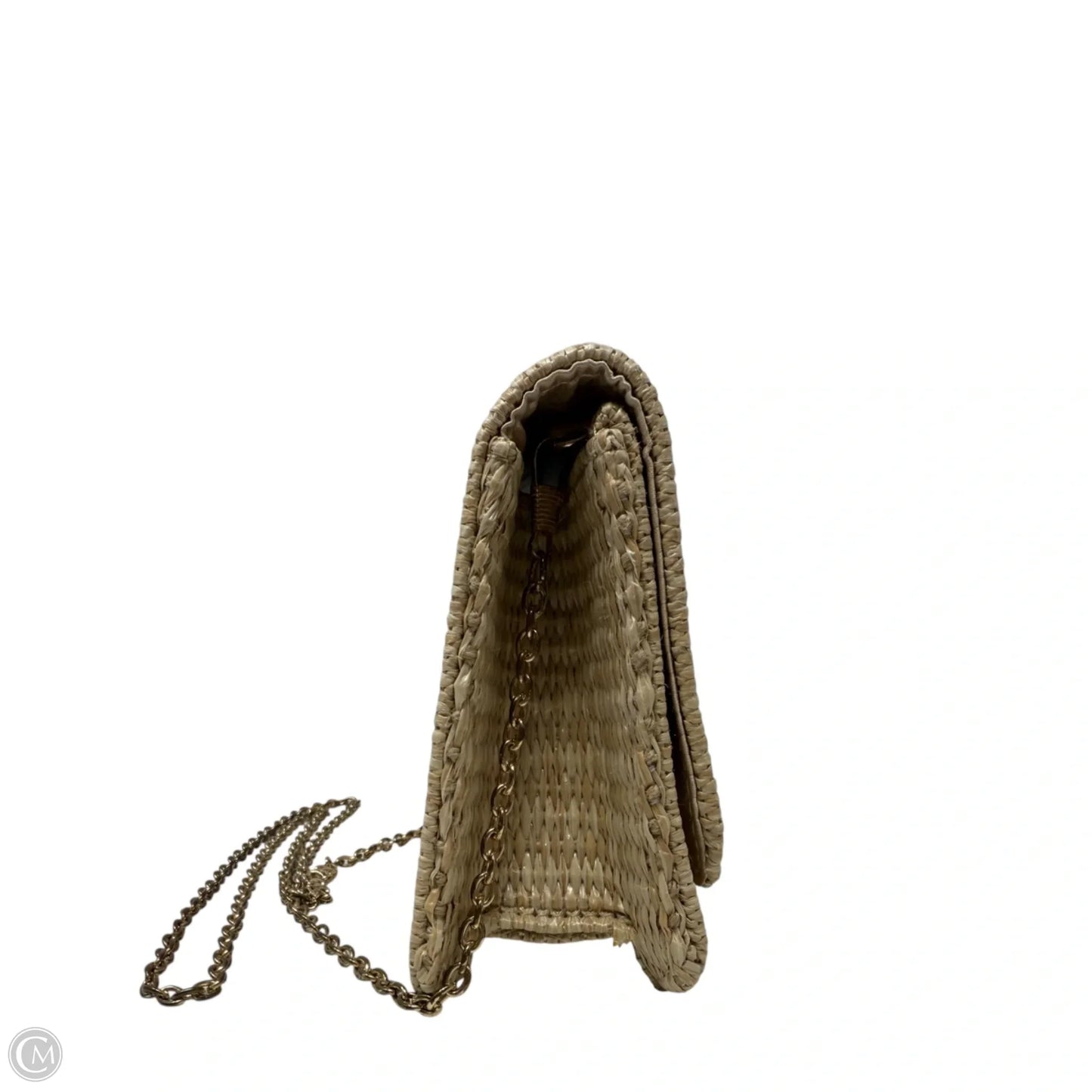 Ruby Straw Gold Bee Clutch By Lisi Lerch, Size: Small