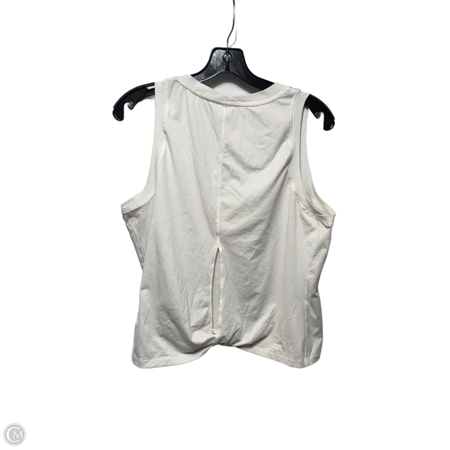 Athletic Top Sleeveless By The North Face In White, Size: Xl
