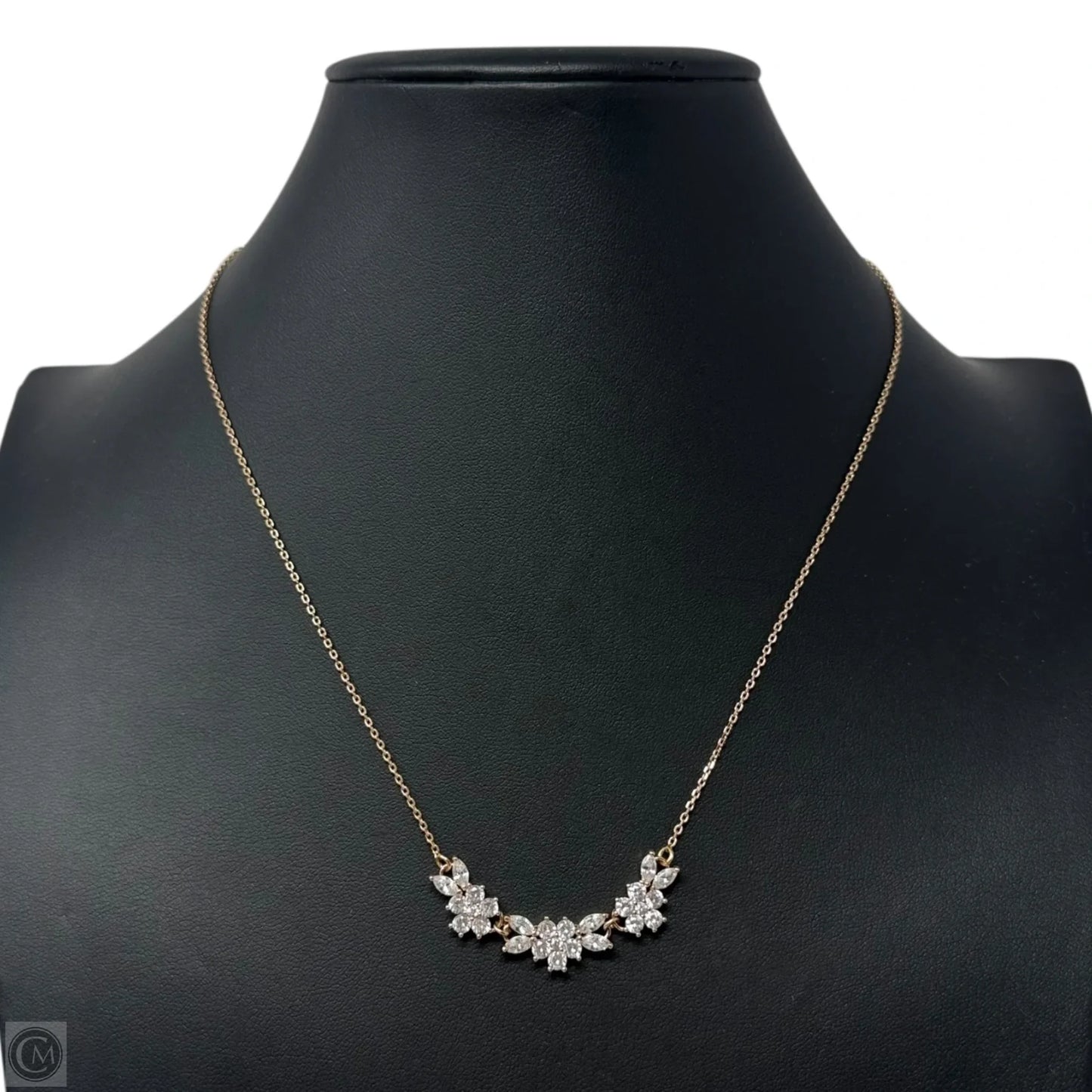 Crystal Flowers Necklace Designer By Kate Spade