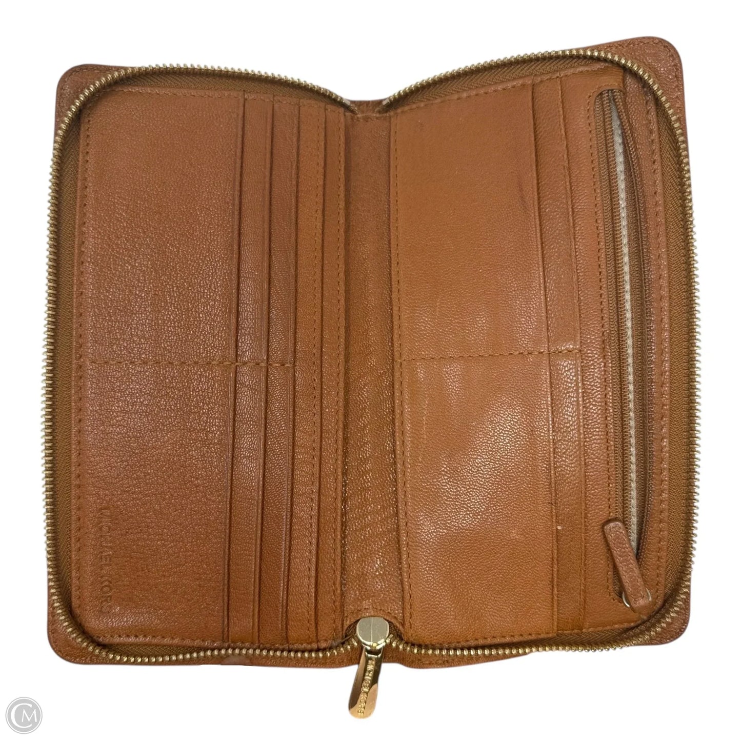 Hamilton Zip Bifold Wallet Designer By Michael Kors, Size: Large