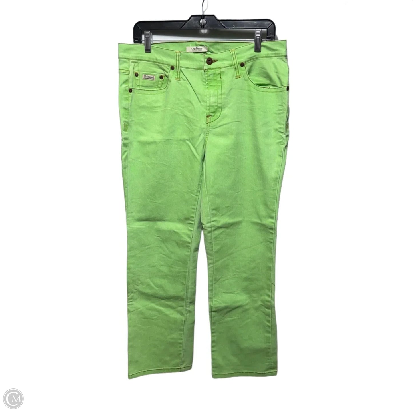 Jeans Boot Cut By Z Cavaricci In Green, Size: 10/30