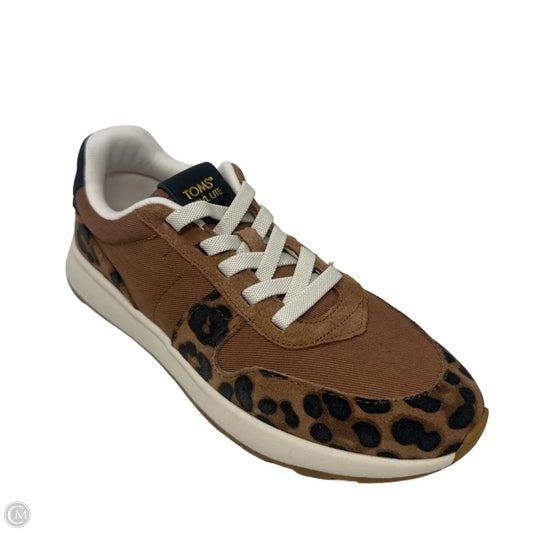 Shoes Sneakers By Toms In Animal Print, Size: 7