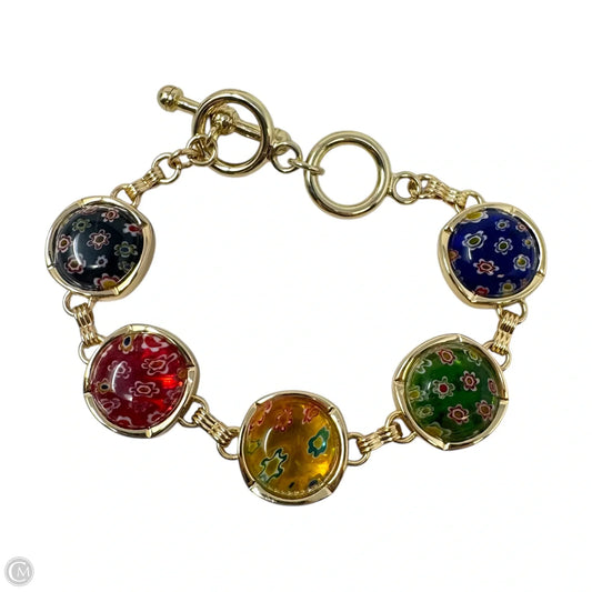 Floral Medallion Bracelet